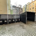 Přístřešek na popelnice a kola