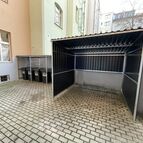 Přístřešek na popelnice a kola